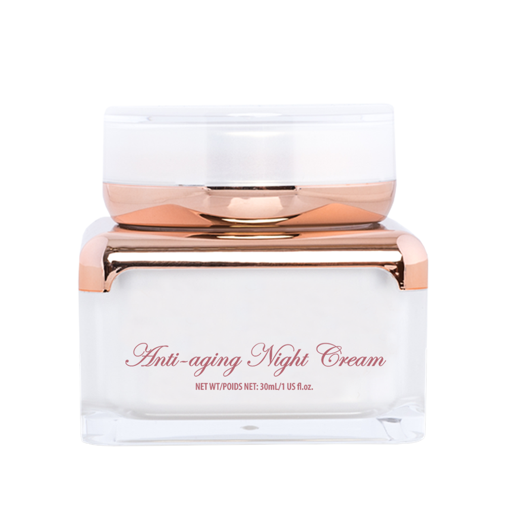 PAPA Night Cream in Rose Gold packaging