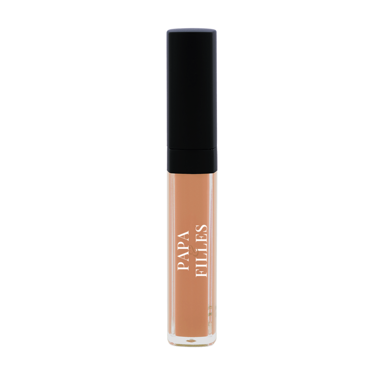 PAPA Liquid Lip Stain in Shy Girl, a soft nude shade