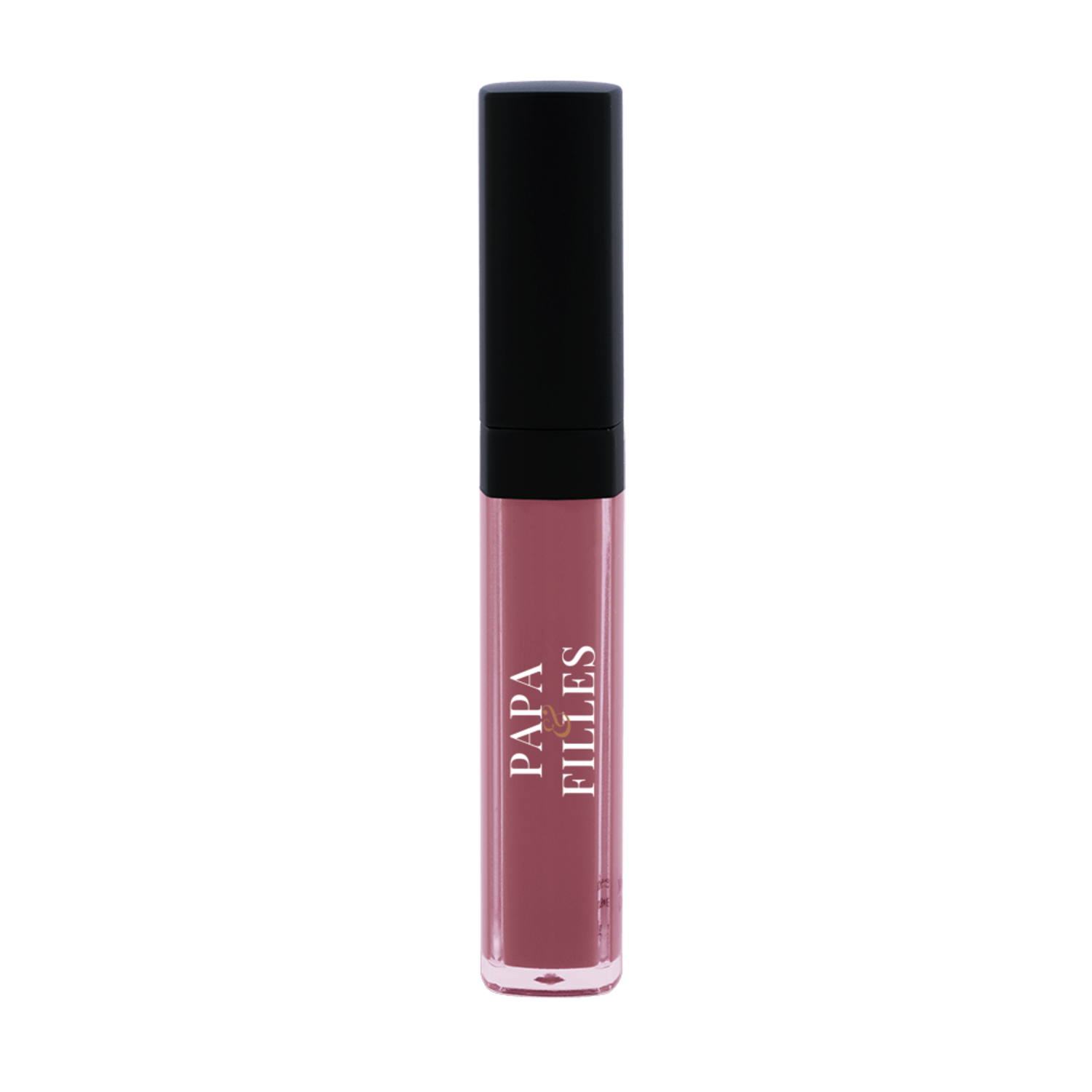 PAPA Liquid Lip Stain in Be In Love, a romantic pink shade
