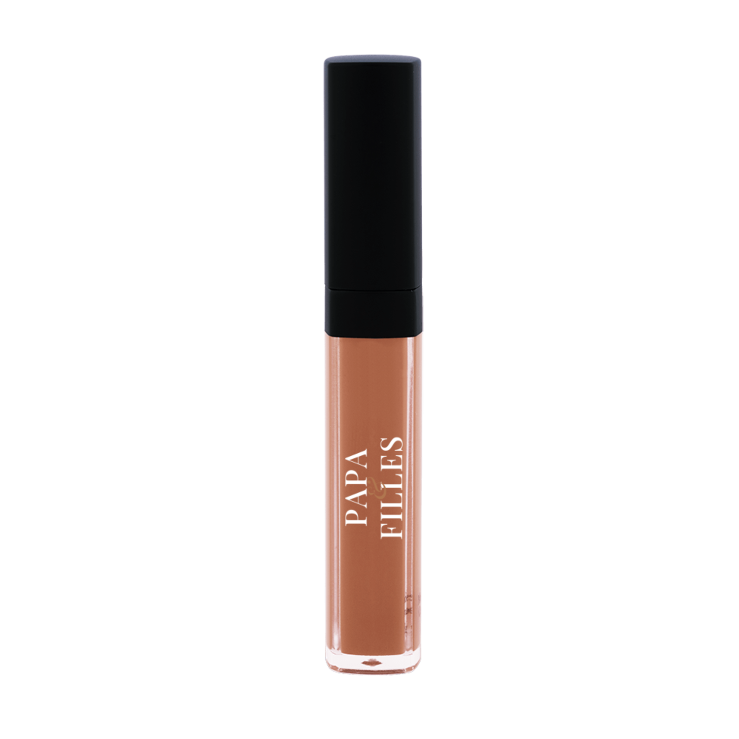 PAPA Liquid Lip Stain in Famous, a bold red-pink shade