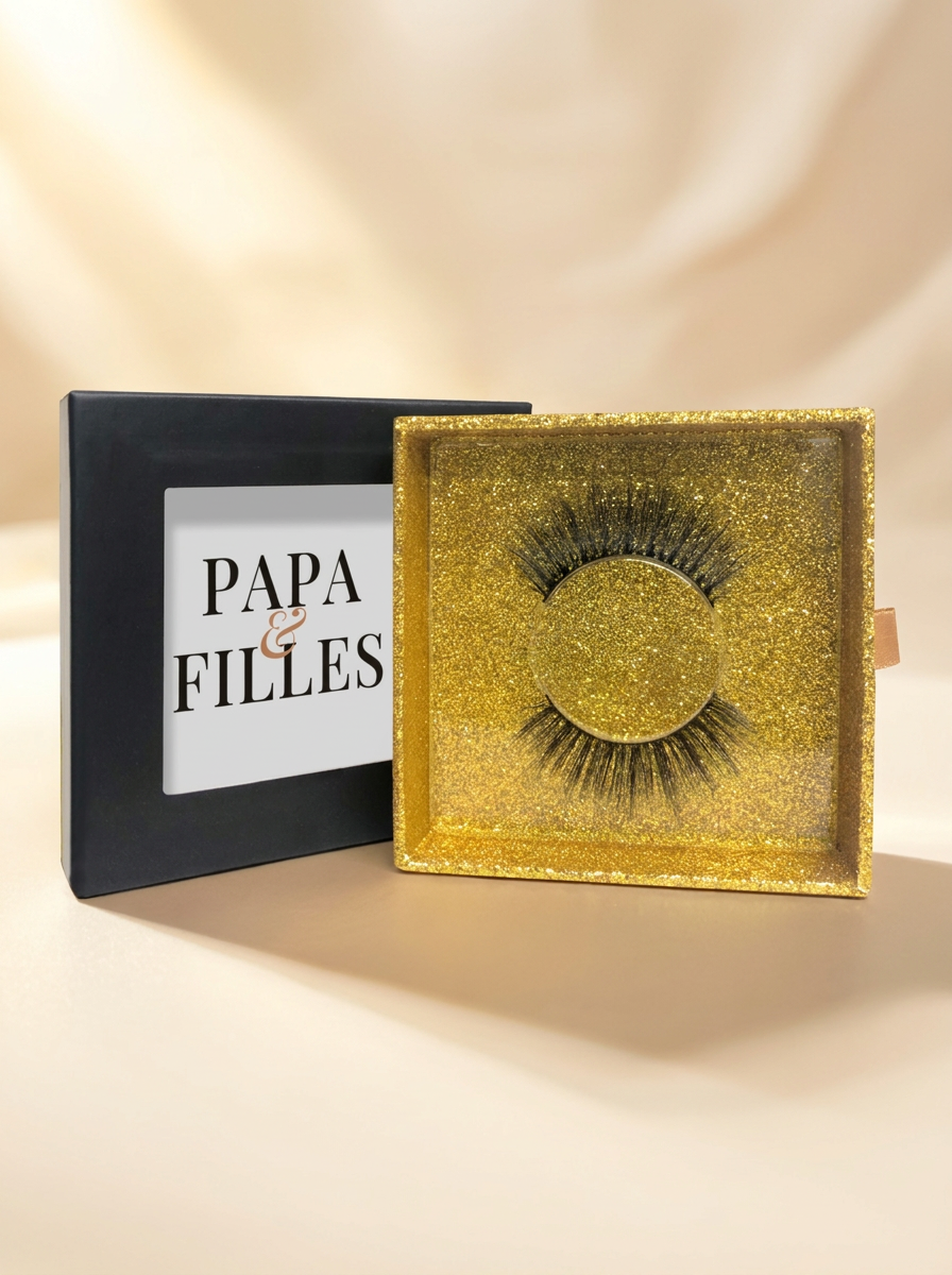 Faux Mink Lashes — Reusable Strip Lashes
