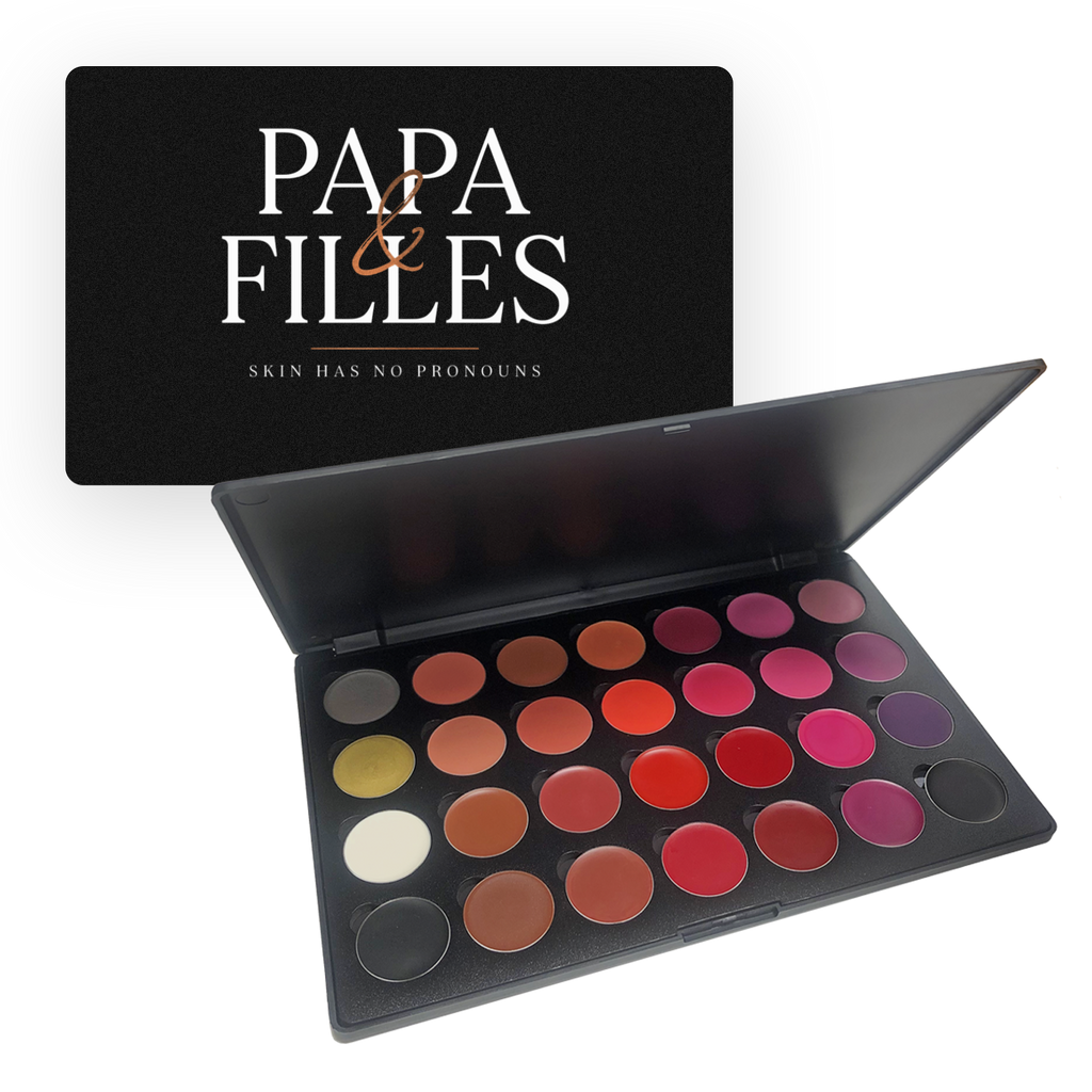 Dazzling Lip Canvas lip palette by Papa & Filles