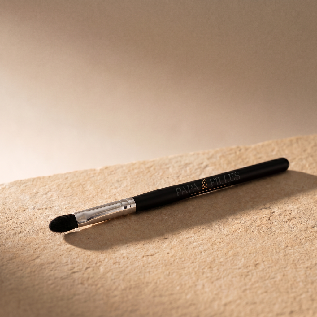 Oval Lip Brush — branded editorial shot