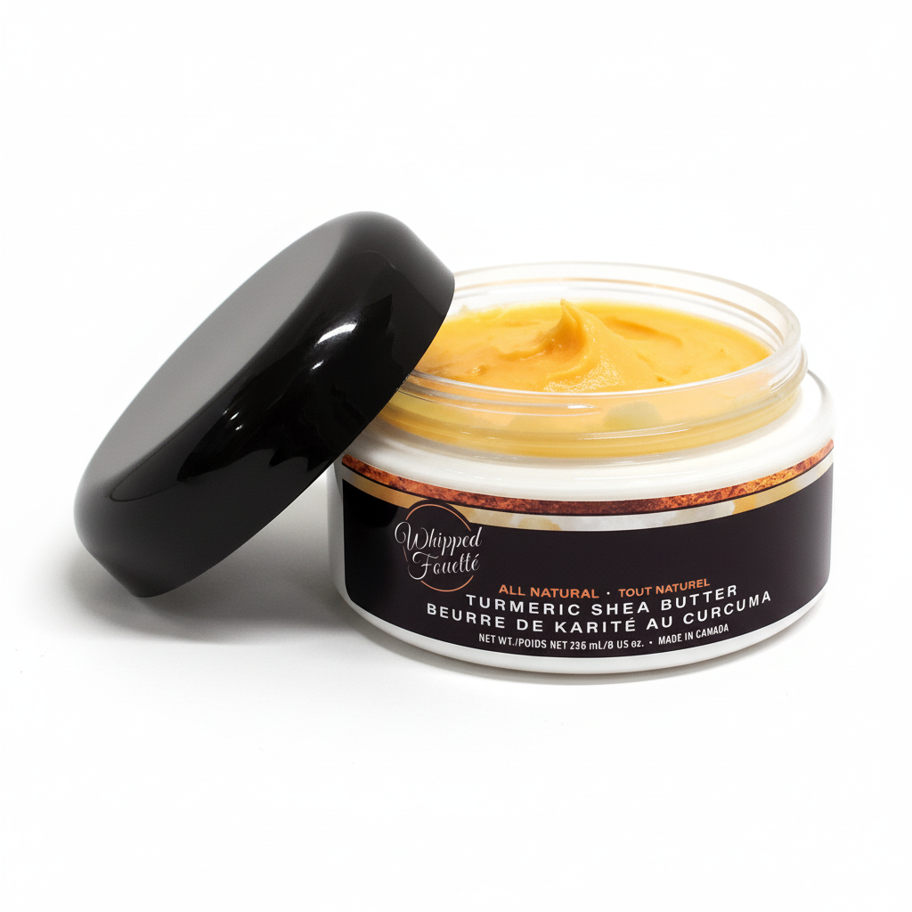 Turmeric Shea whipped body butter by Papa & Filles